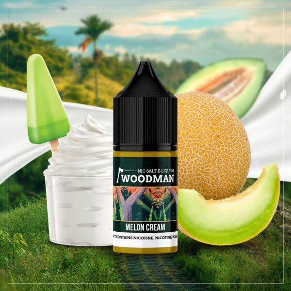 WOODMAN’S MELON CREAM 30 ml elektronik sigara likit